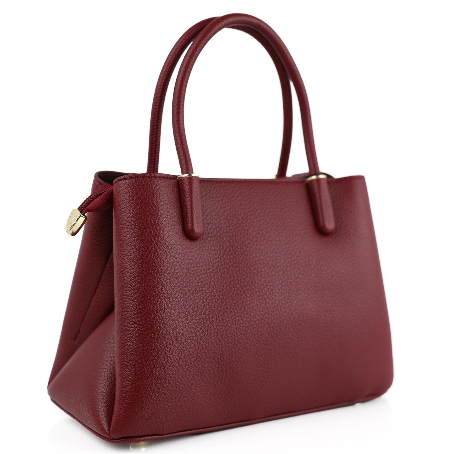 Sac à Main Femme en Cuir TOM & EVA – Bordeaux #TE1030