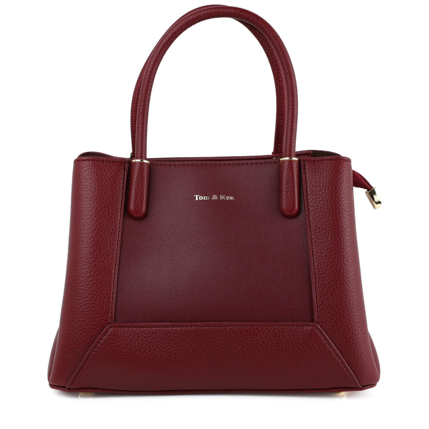 Sac à Main Femme en Cuir TOM & EVA – Bordeaux #TE1030