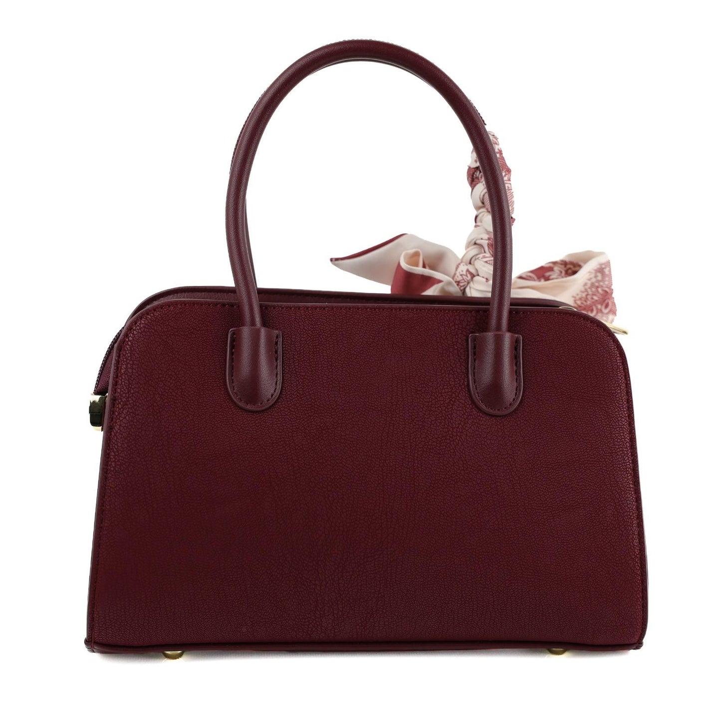 Sac à Main Femme en Cuir TOM & EVA – Bordeaux #TE1037