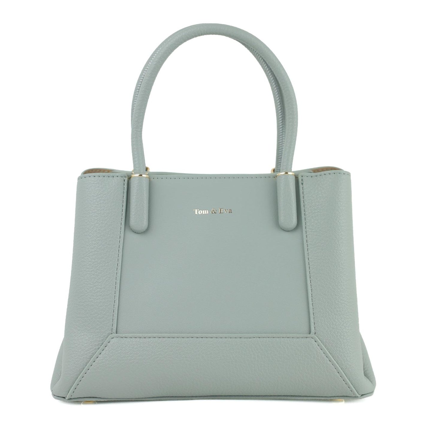 Sac à Main Femme en Cuir TOM & EVA – Bleu Glacier #TE1035
