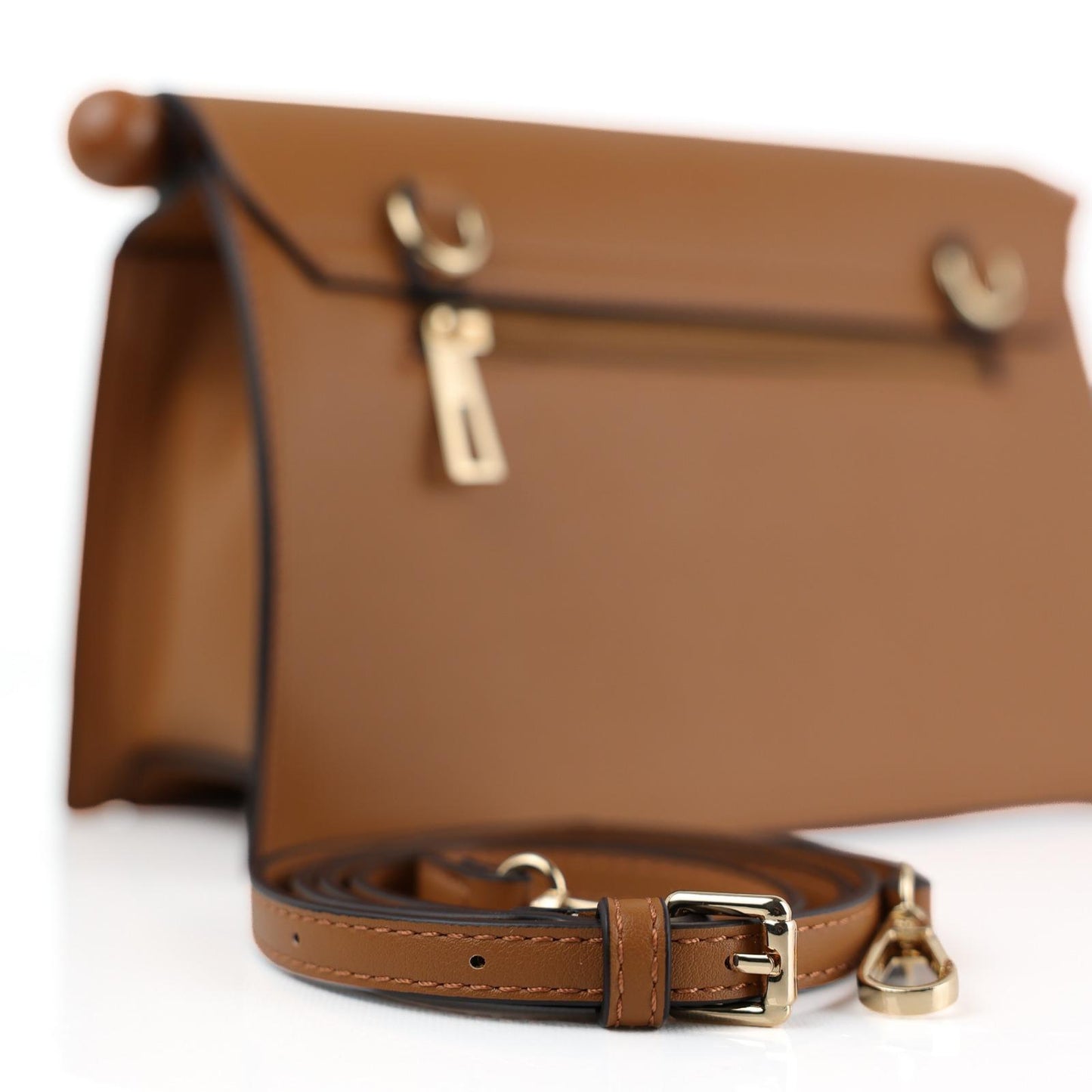 Sac à Main Femme en Cuir TOM & EVA – Camel #TE1027