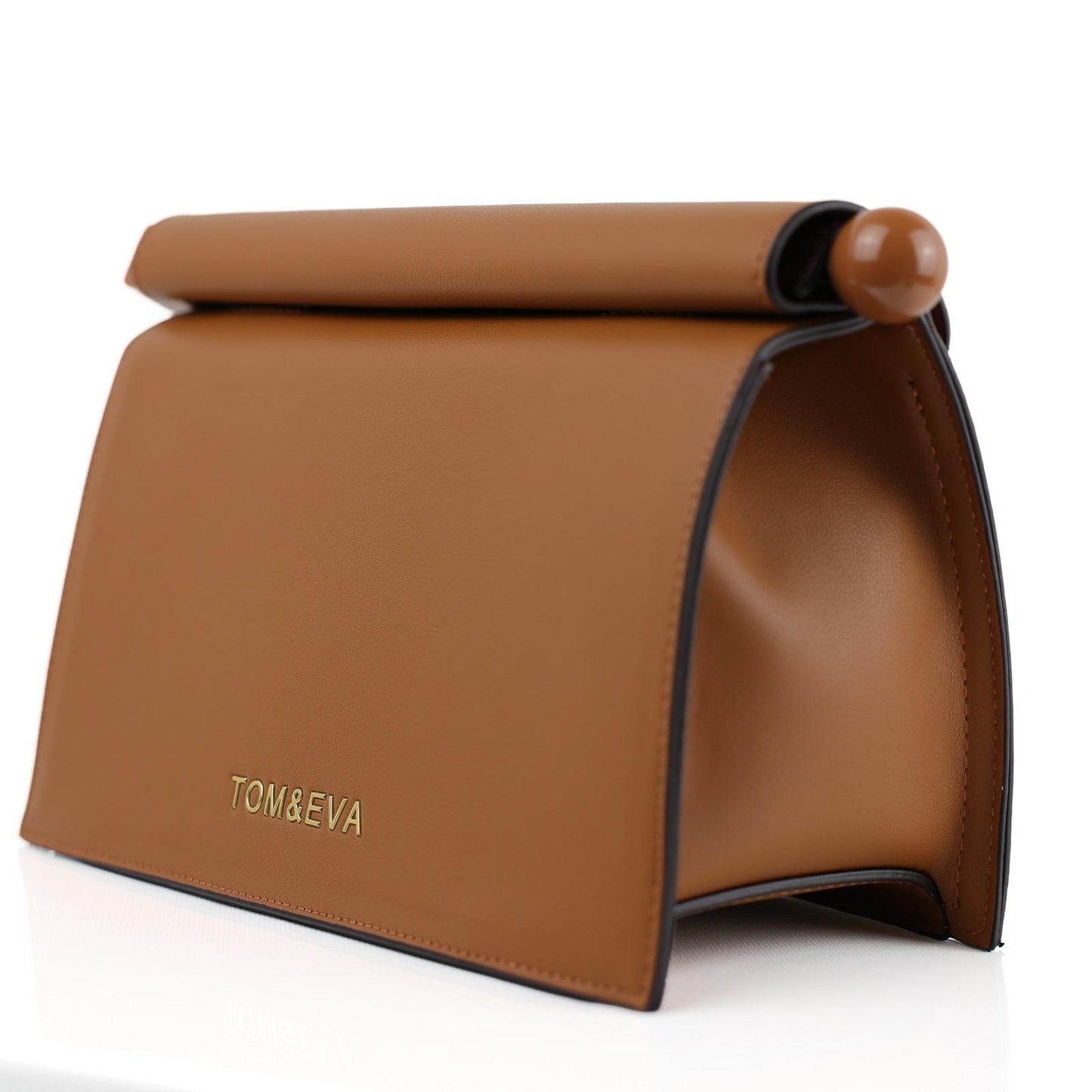 Sac à Main Femme en Cuir TOM & EVA – Camel #TE1027